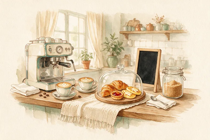 Cafes ilustración
